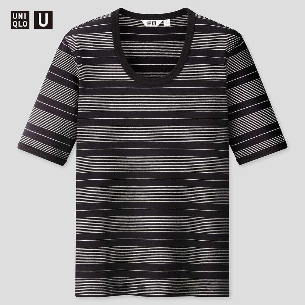 NWT. Fitted striped short sleeve t-shirt